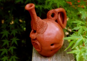 Pinch Pot Ball Whistle - Ocarina