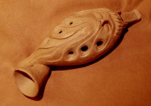 Clay Ocarina - Ceramic Musical Instrument