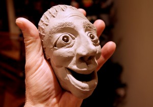 Stoneware Mini-Mask